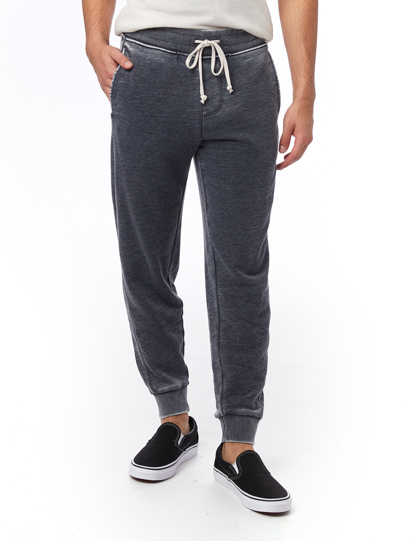 Campus Joggers - Washed Black - The Boutique Lounge